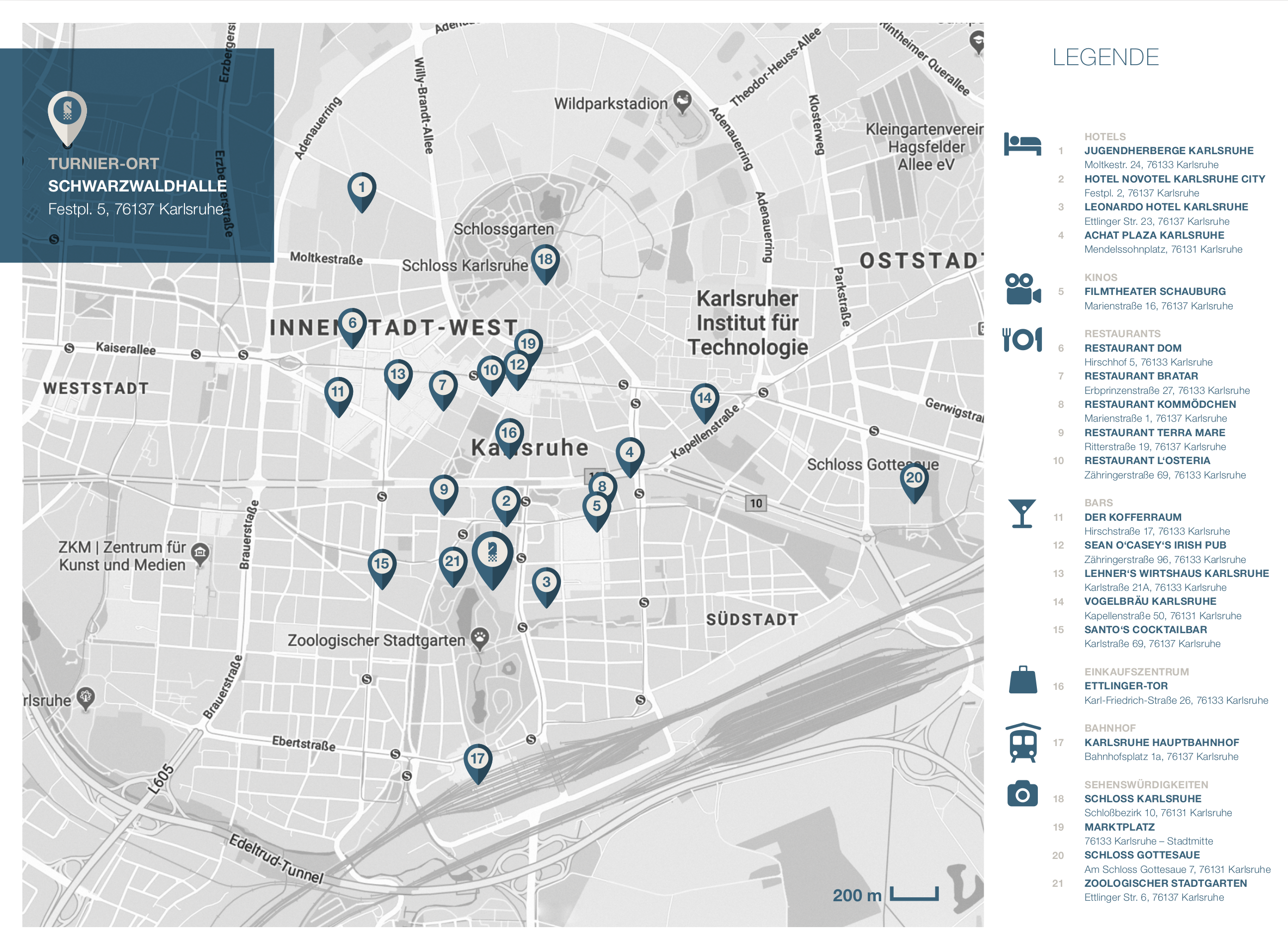 Karlsruhe Stadtplan